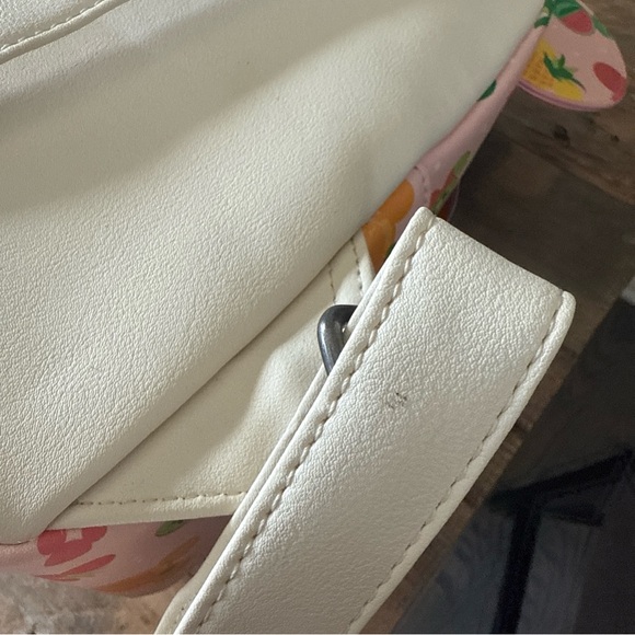 Loungefly Disney Mickey Mouse Ears Fruit All Over Print Figural Mini Backpack - Picture 7 of 9